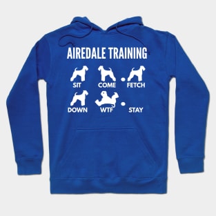 Airedale Training Airedale Dog Tricks Hoodie